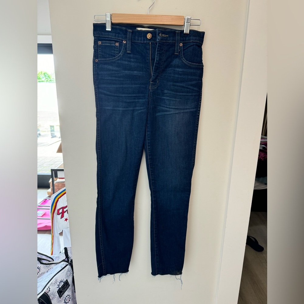 Madewell High Riser Skinny Skinny 10” Inseam